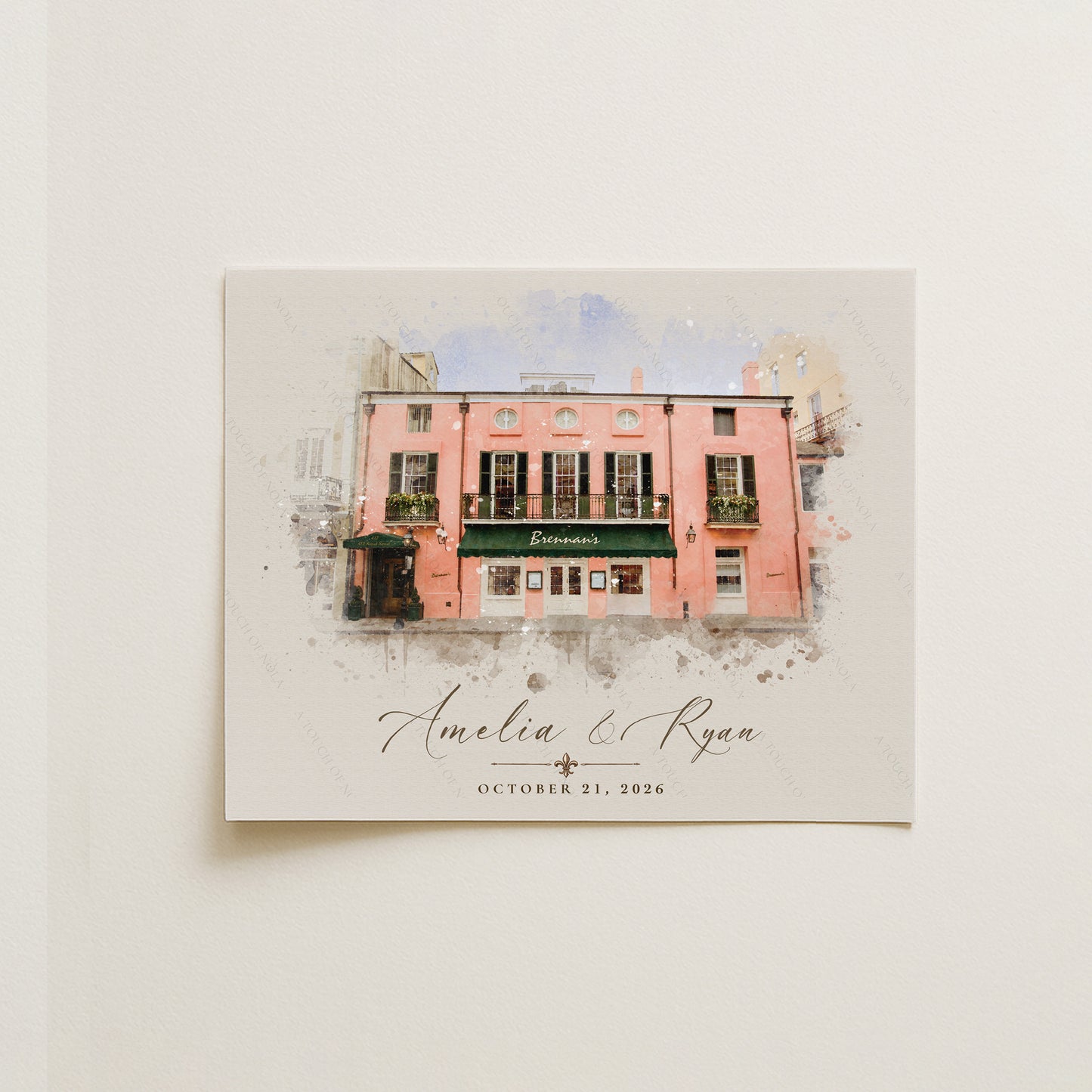 Brennan's Venue Illustration