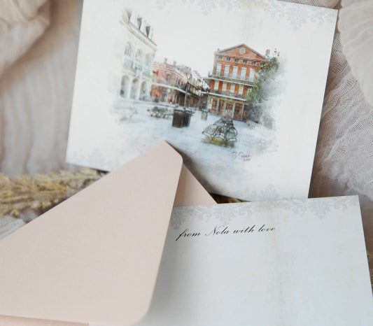 JACKSON SQUARE PEDESTRIAN MALL NOTECARD