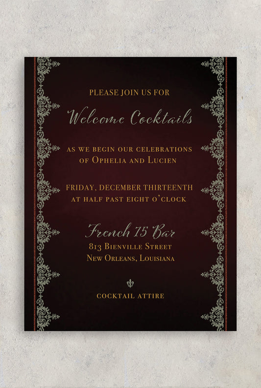 BRIAR'S SUITE DETAILS CARD