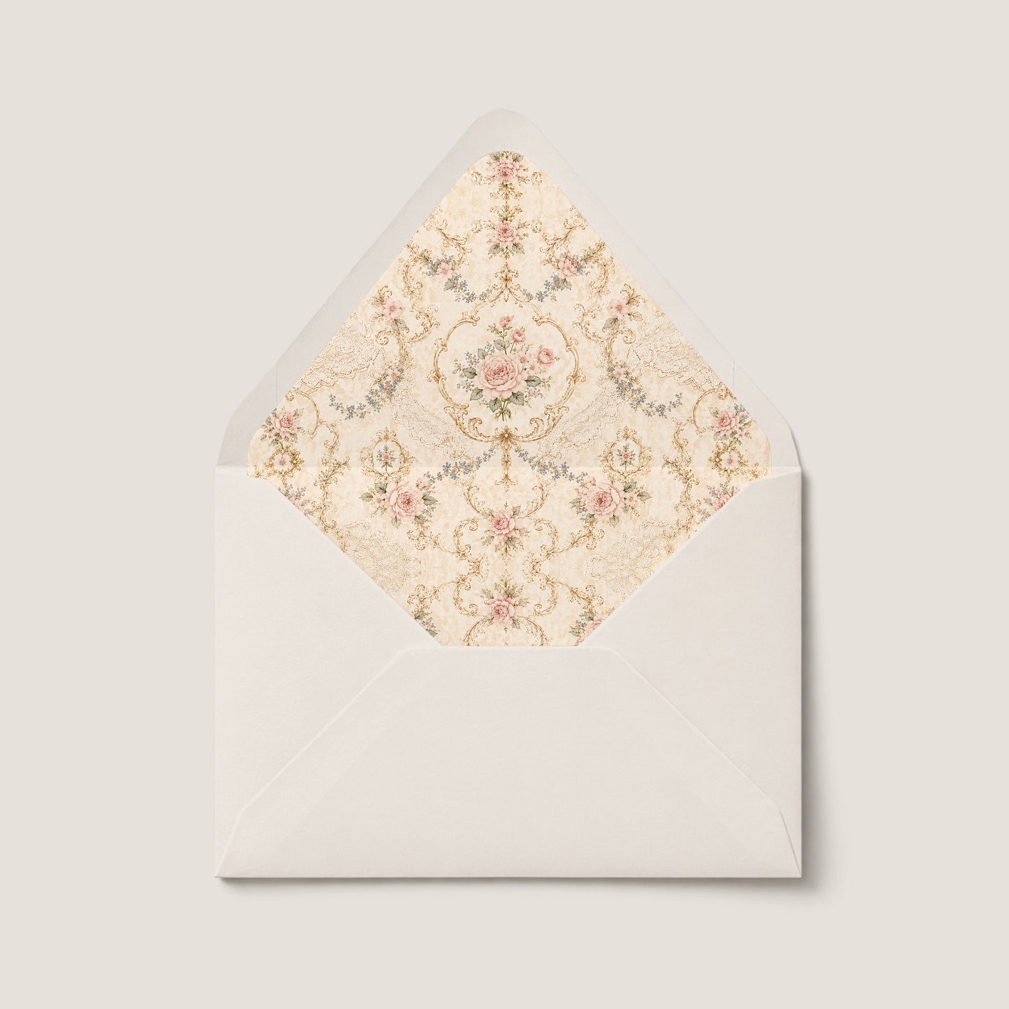 HOUSE OF BROEL NEW ORLEANS WEDDING ENVELOPE LINER