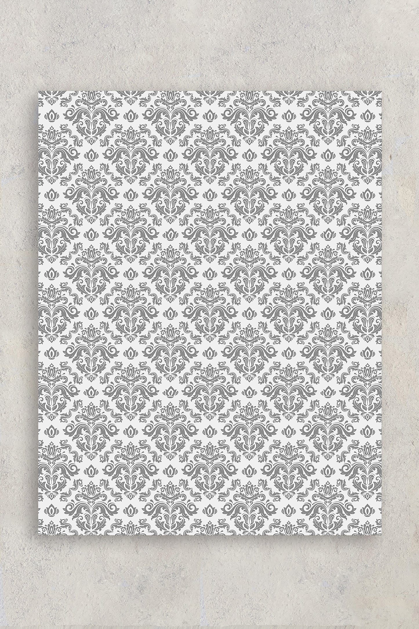 GREY WROUGHT IRON FRENCH QUARTER BALCONY WEDDING DETAILS CARD