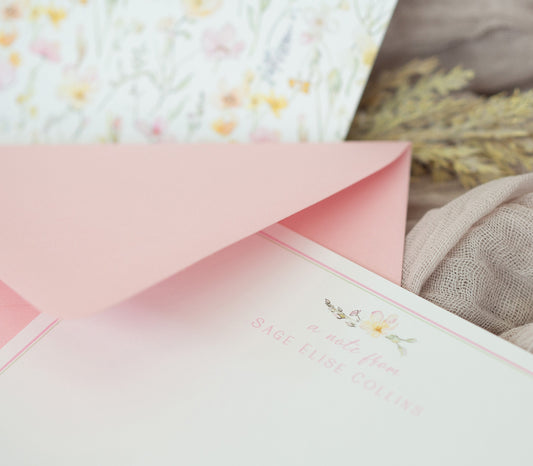 BLOOMING SUMMER NOTECARD