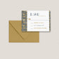 THE TERMINAL NEW ORLEANS DOUBLE-SIDED RSVP CARD WITH ENVELOPES
