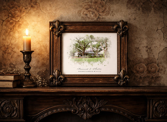 Audubon Clubhouse Venue Illustration