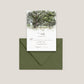 AUDUBON CLUBHOUSE NEW ORLEANS WEDDING RSVP CARD WITH ENVELOPES