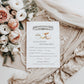 STREETCAR WEDDING INVITATION W/ BEIGNET RSVP CARD