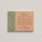 BRENNAN'S DOUBLE-SIDED WEDDING DETAILS CARD