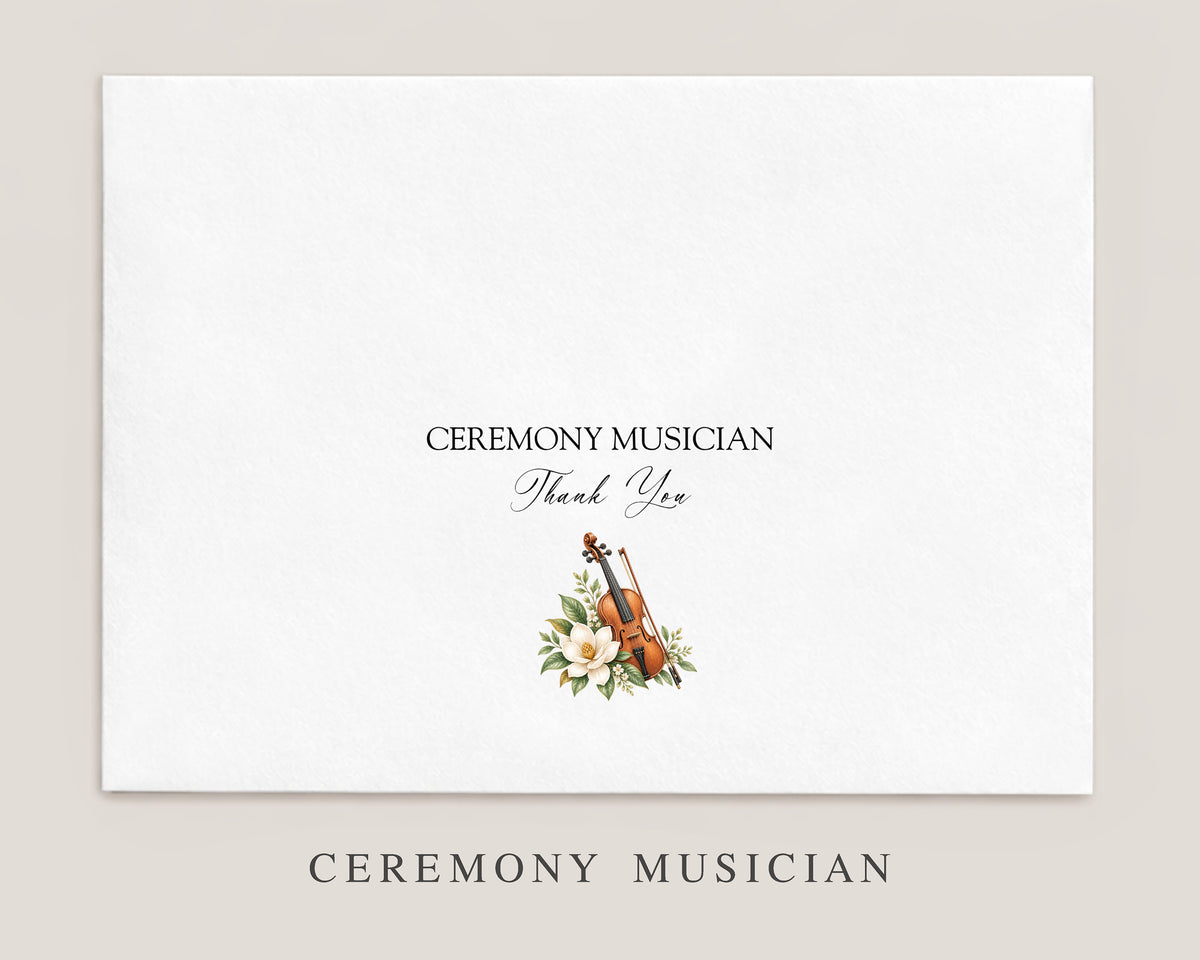 Nola Wedding Vendor Tipping Envelopes