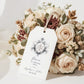 NEW ORLEANS FLEUR DE LIS THANK YOU GIFT TAG