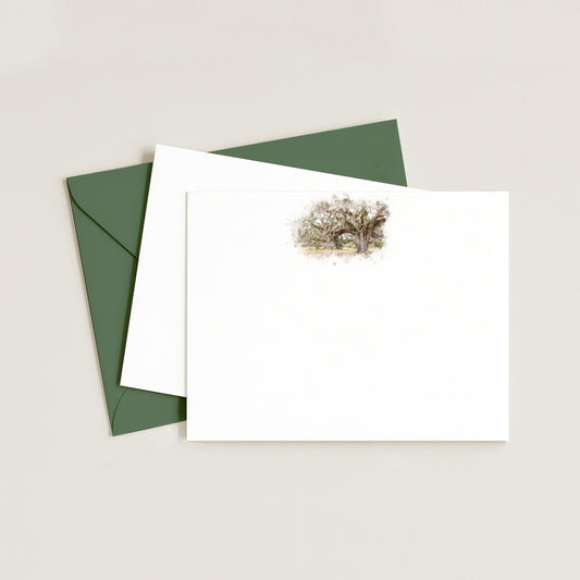 SOUTHERN LIVE OAK NOTECARD