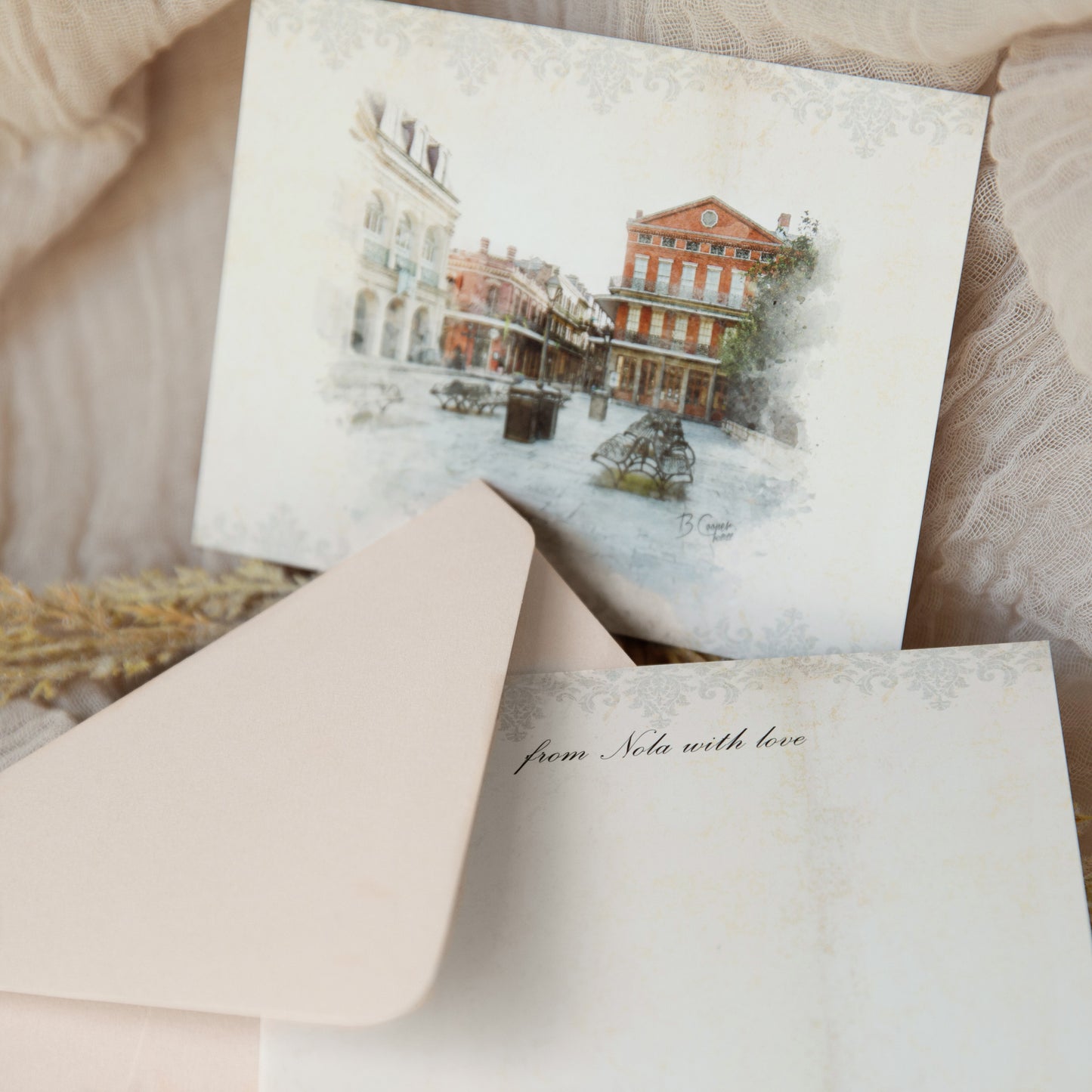 JACKSON SQUARE PEDESTRIAN MALL NOTECARD
