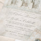 MARIGNY OPERA HOUSE WEDDING INVITATION WITH ENVELOPES