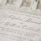MARIGNY OPERA HOUSE WEDDING INVITATION WITH ENVELOPES