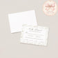 ELEGANT IVORY FLORAL WEDDING INVITATION WITH RSVP CARD