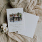 Jackson Square destination wedding save the date invitation with a watercolor image of the Jackson Square gates and a lovely gold script font.