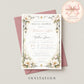 SOUTHERN MAGNOLIA BRIDAL SHOWER INVITATION SUITE