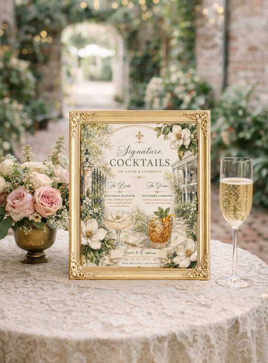 SOUTHERN SIGNATURE COCKTAIL SIGN