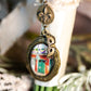 LAISSEZ LES BON TEMPS ROULER WEDDING BOUQUET PENDANT