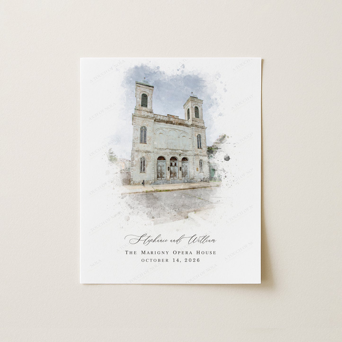 Marigny Opera House Venue Illustration