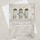 MARIGNY OPERA HOUSE WEDDING INVITATION WITH ENVELOPES