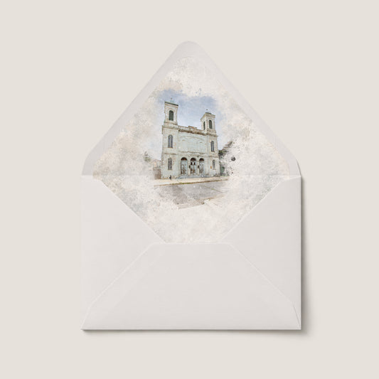 MARIGNY OPERA HOUSE WEDDING ENVELOPE LINER