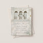MARIGNY OPERA HOUSE WEDDING INVITATION WITH ENVELOPES