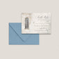 MARIGNY OPERA HOUSE WEDDING RSVP CARD WITH ENVELOPES