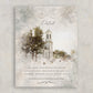 MARIGNY OPERA HOUSE WEDDING DETAILS CARD