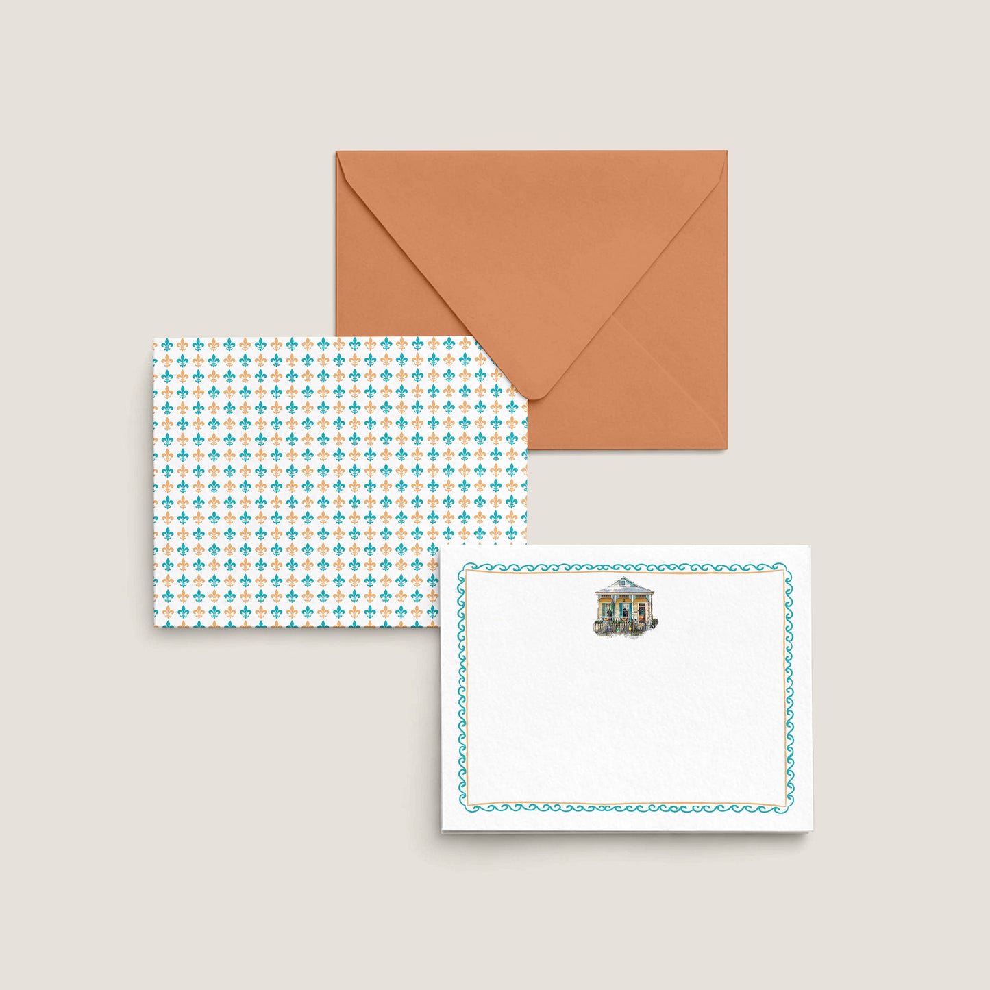 NOLA SHOTGUN HOUSE NOTECARD