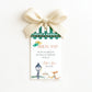 NEW ORLEANS CAFE DU MONDE BEIGNET THANK YOU GIFT TAG
