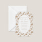 NEW ORLEANS TOILE DE JOUY WEDDING INVITATION WITH ENVELOPES