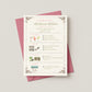 NEW ORLEANS STREETCAR BACHELORETTE ITINERARY CARD