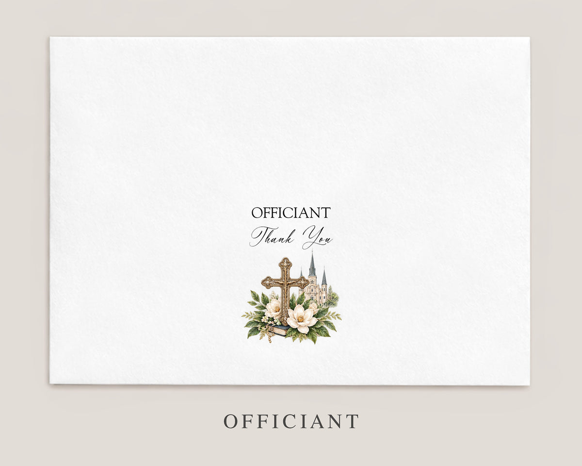 Nola Wedding Vendor Tipping Envelopes