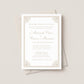 OLD STATE CAPITOL BATON ROUGE WEDDING INVITATION WITH ENVELOPES