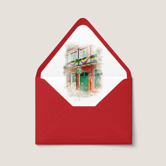 PAT O'BRIEN'S NEW ORLEANS ENVELOPE LINER