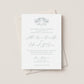 RACE + RELIGIOUS NEW ORLEANS WEDDING INVITATION WITH ENVELOPES