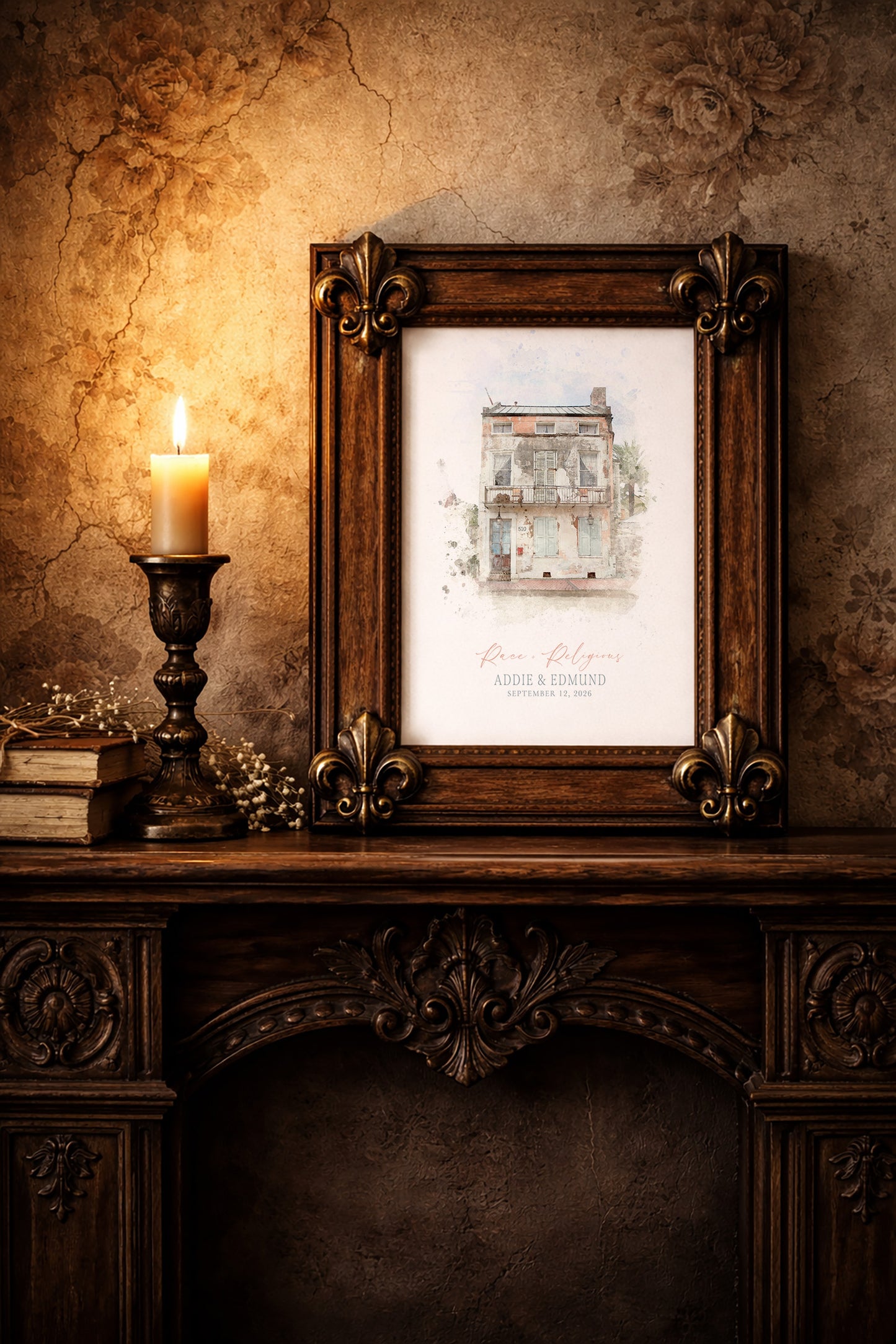 Race + Religious Venue Illustration