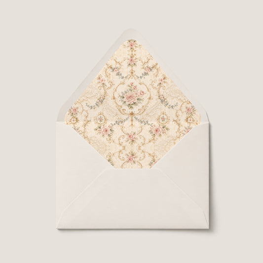 HOUSE OF BROEL NEW ORLEANS WEDDING ENVELOPE LINER