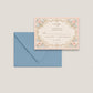 HOUSE OF BROEL NEW ORLEANS WEDDING RSVP CARD WITH ENVELOPES