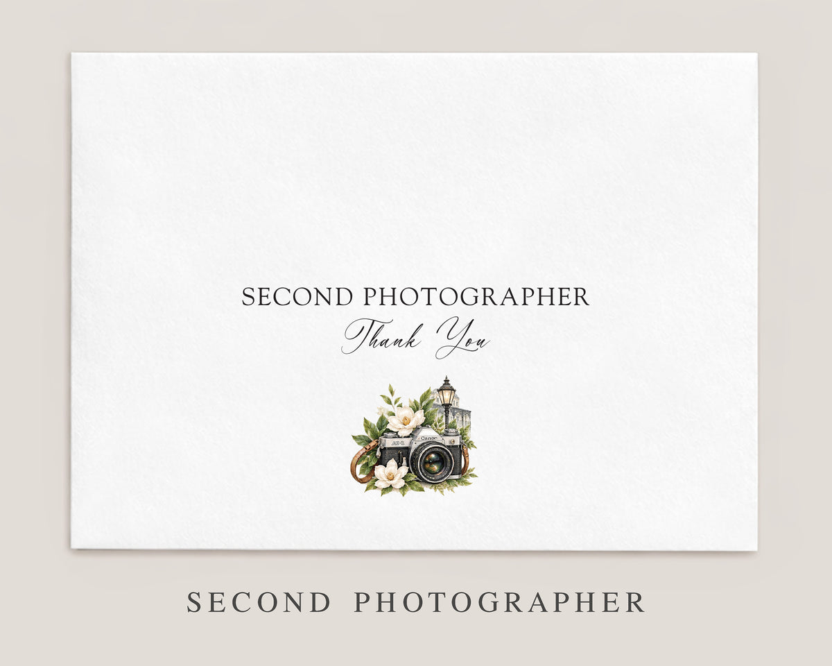 Nola Wedding Vendor Tipping Envelopes