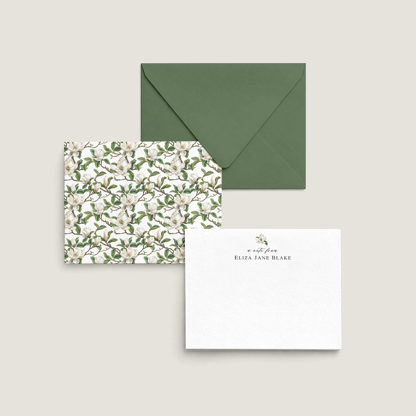 SOUTHERN MAGNOLIA NOTECARD