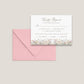 WILDFLOWER RSVP CARD WITH ENVELOPES