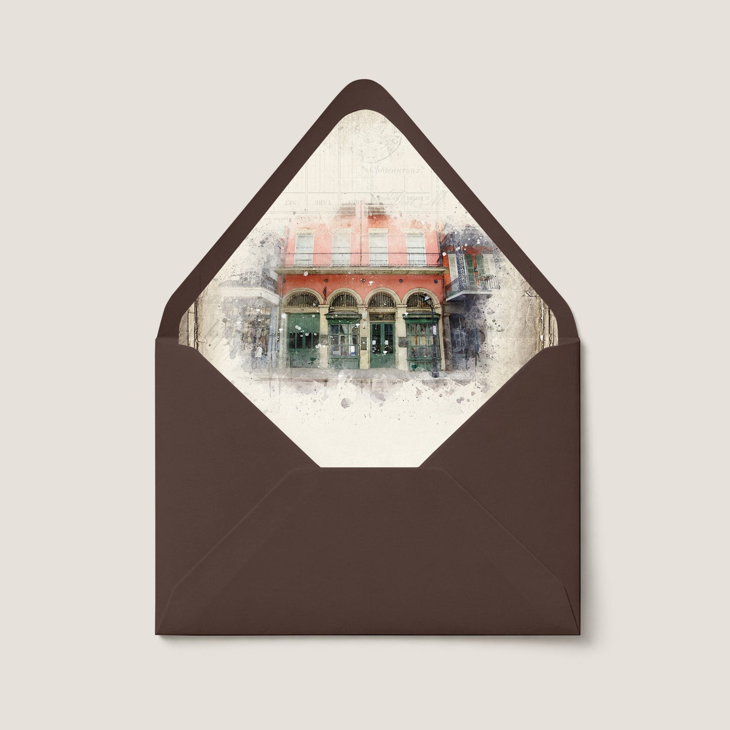 THE PHARMACY MUSEUM NEW ORLEANS ENVELOPE LINER