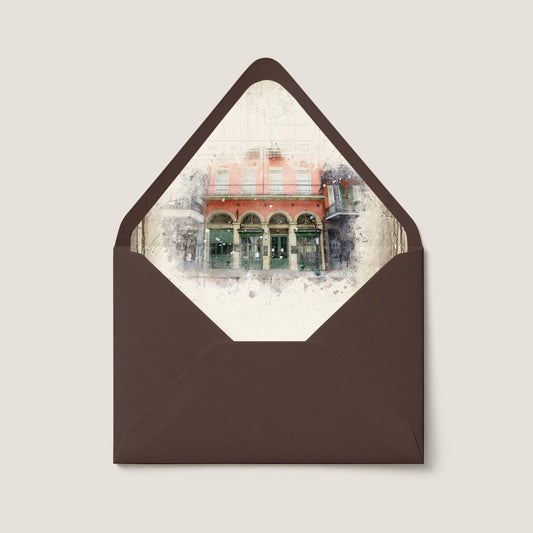 THE PHARMACY MUSEUM NEW ORLEANS ENVELOPE LINER