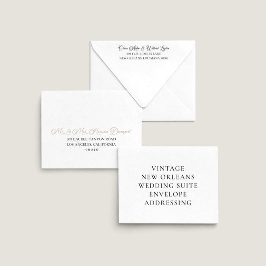 VINTAGE NEW ORLEANS ENVELOPE ADDRESSING