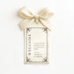 THE PHARMACY MUSEUM NEW ORLEANS THANK YOU GIFT TAG