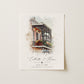 Wrought Iron Balcony Venue Illustration