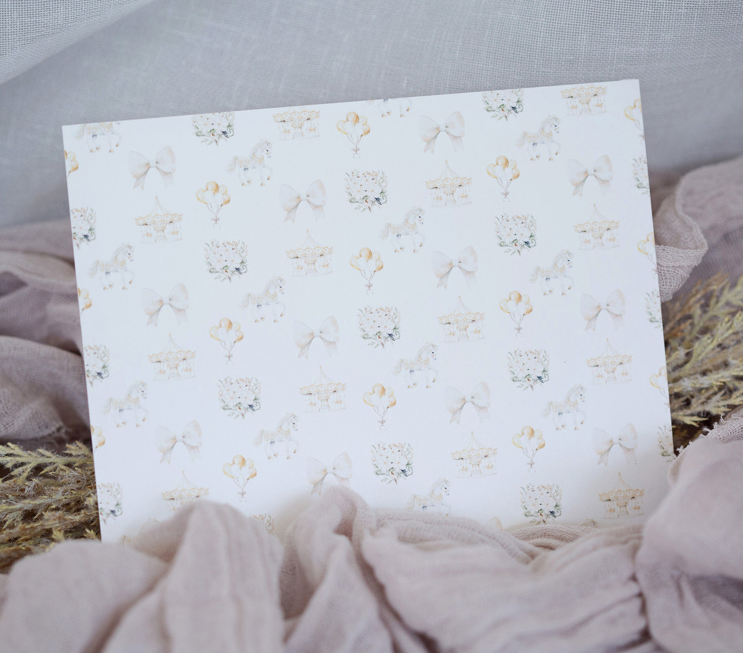 CAROUSEL NOTECARD