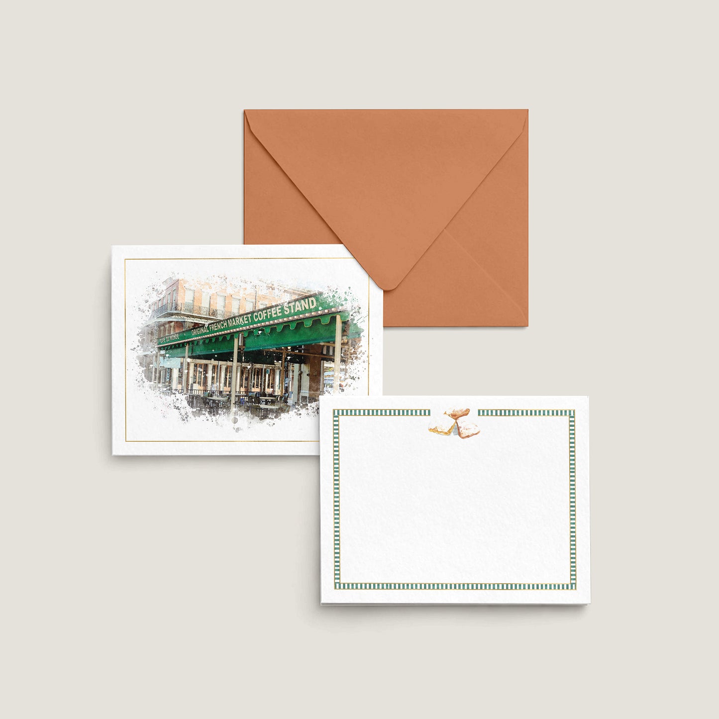 CAFE DU MONDE NOTECARD