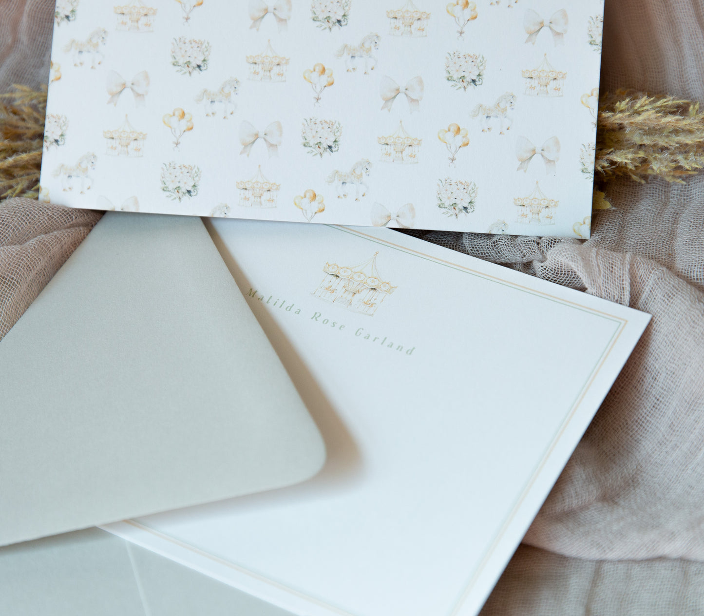 CAROUSEL NOTECARD